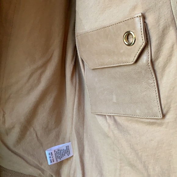 Haute Hoodie - Beautiful tan leather jacket - Picture 6 of 12